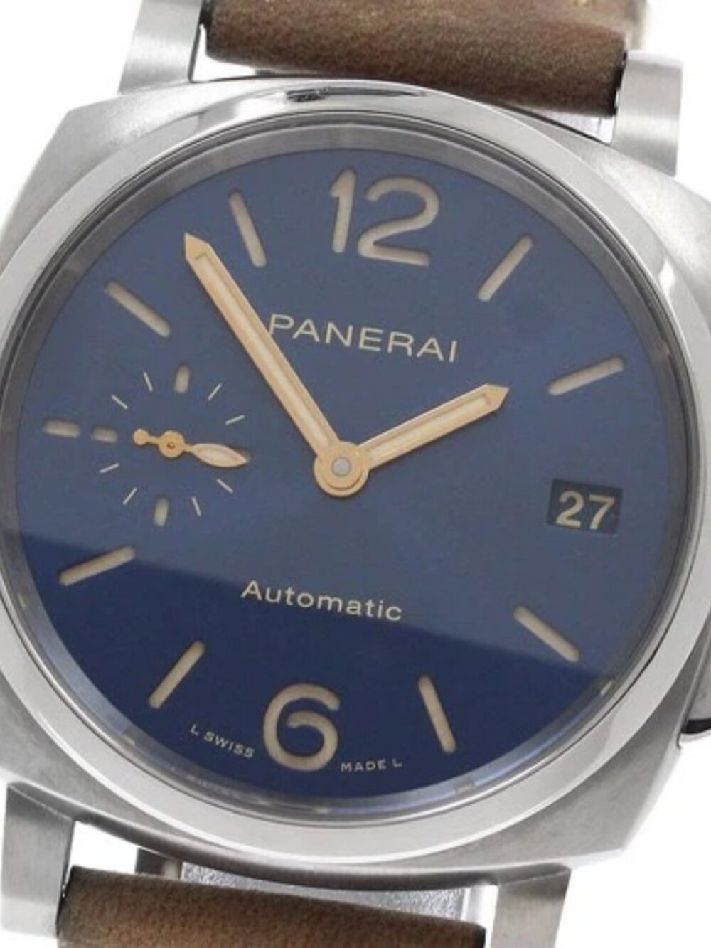 PANERAI Luminor Due PAM00926 Date Navy Dial Automatic Boy's Watch_962999